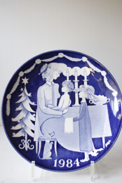 【クリスマス】北欧ヴィンテージ/Gustavsberg（グスタフスベリ）/スティグ・リンドベリ/イヤープレート/1984年/SOLD OUT