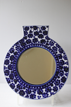 北欧ヴィンテージ/ARABIA（アラビア）/アトリエライン/壁掛け鏡