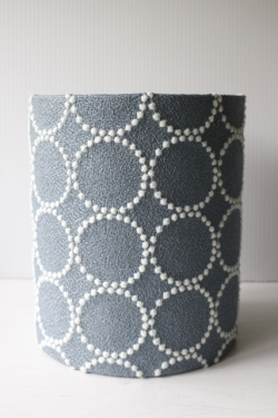 北欧照明/ランプシェード/ミナペルホネン/タンバリン/ブルーグレー（Φ17ｃｍ×20ｃｍ）/SOLD　OUT