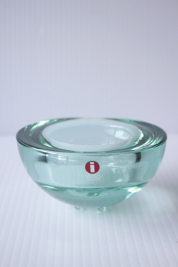 北欧ヴィンテージ/iittala/Ballo/キャンドルホルダー/エメラルドグリーン/SOLD OUT