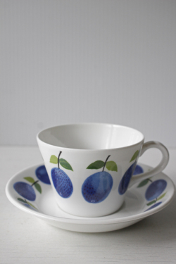 北欧ヴィンテージ/スティグリンドベリ/PRUNUS/カップ&ソーサー/No.2/SOLD OUT