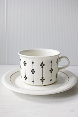 北欧ヴィンテージ/ARABIA（アラビア）/Kartano/ティーカップ＆ソーサー/No.1/SOLD OUT