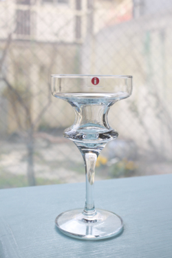レア！北欧ヴィンテージ/iittala（イッタラ）/Fiesta/キャンドルスタンド/クリアカラー/SOLD OUT
