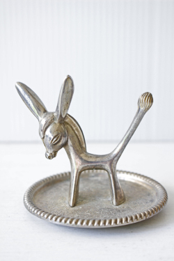 北欧ヴィンテージ/アクセサリートレイ/ロバモチーフ/SOLD OUT