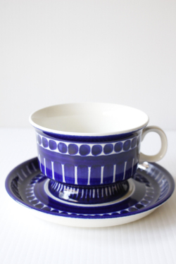 北欧ヴィンテージ/ARABIA/Valencia（バレンシア）/ティーカップ&ソーサー/No.3/SOLD OUT