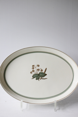 北欧ヴィンテージ/Royal Copenhagen/オーバルプレート/小判草/SOLD OUT