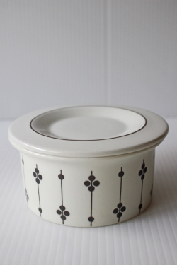 北欧ヴィンテージ/ARABIA（アラビア）/Kartano/蓋つきボウル/No.5