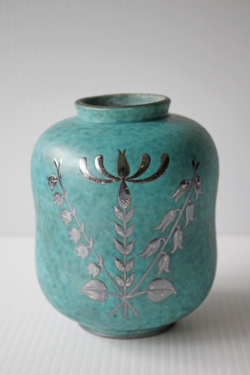 北欧ヴィンテージ/Gustavsberg/ARGENTA/花瓶/野花/No.1