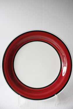 北欧ヴィンテージ/Rorstrand/CARMEN/デザートプレート/チェリーレッド/No.7