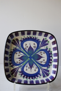 北欧ヴィンテージ/Royal Copenhagen/テネラ/角皿（17×17cm）/SOLD OUT