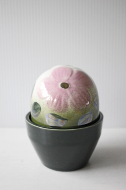 北欧ヴィンテージ/ARABIA/Helja Liukko Sundstrom/お花の小物入れ/SOLD OUT