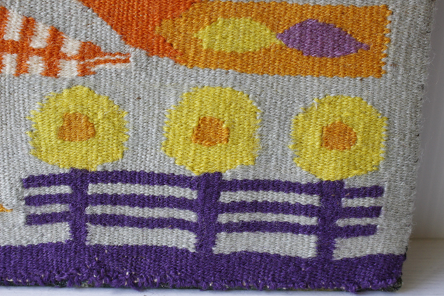 PetaPeta北欧雑貨ショップ＞＞北欧織物＞＞フレミッシュ織＞＞つづれ織り