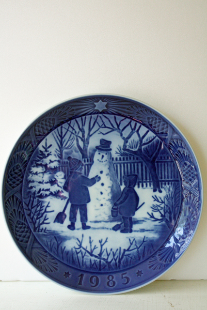 ロイヤル・コペンハーゲン イヤープレート 5枚 1985〜1989 【公式通販】