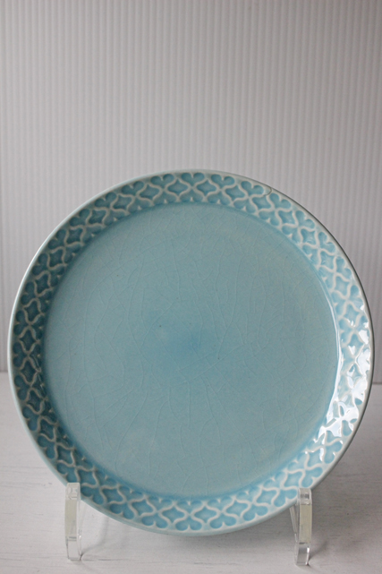 クイストゴー コーディアルパレット ターコイズ 17cm ケーキプレート