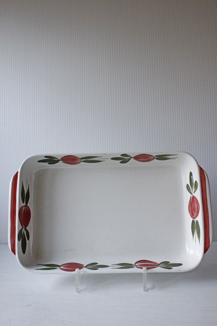 ロールストランドオーブンプレートハンドペイント北欧ヴィンテージ