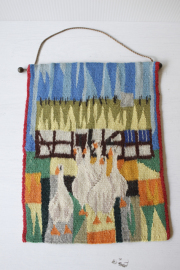 スウェーデンの伝統手工芸 フレミッシュ織