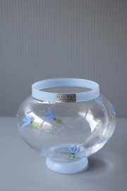 北欧ヴィンテージ/KOSTA BODA/ウルリカ/ペイントガラスの花瓶/SOLD OUT