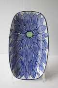 北欧ヴィンテージ/Royal Copenhagen/長皿/ブルーのお花/SOLD OUT