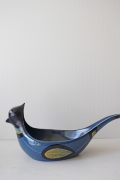 北欧ヴィンテージ/鉢カバー/ブルーバード（青い鳥）/SOLD OUT