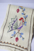 北欧ヴィンテージ/手刺繍テーブルセンター/イースター/SOLD OUT