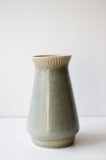 北欧ヴィンテージ/Knabstrup社/花瓶/ブルーグリーン/SOLD OUT