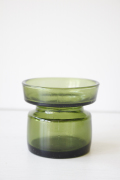 北欧ヴィンテージ/Jens.H.Quistgaard/ガラスのホルダー（グリーン）