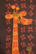 スウェーデン製/タペストリー/キリンとお花/SOLD OUT