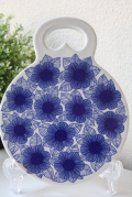ＡＲＡＢＩＡ/Malva/カッティングボード/ブルーのお花/ＳＯＬＤ　ＯＵＴ