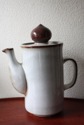 Soholm（スーホルム）/コーヒーポット/ブラウン×ミルクホワイト/SOLD OUT