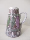北欧ヴィンテージ/LAHOLM/持ち手付き花瓶/フラワーモチーフ/SOLD OUT