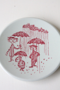 Bjorn　Wiinblad（ヴョルン・ウィンブラッド）/豆皿/雨降り/SOLD OUT
