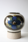 Soholm（スーホルム）/北欧ヴィンテージ花瓶/ブルーのお花/SOLD OUT
