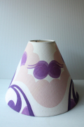 北欧照明/ランプシェード/パープル幾何学模様/SOLD OUT