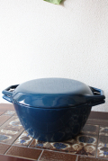 デンマーク製/COPCO/ホーロー鍋/レトロブルー/SOLD OUT