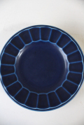 Aluminia/Royal Copenhagen /丸皿/ダークブルー/SOLD OUT