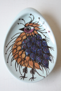 Aluminia/Royal Copenhagen/テネラ/鳥の小皿/オレンジ/SOLD OUT