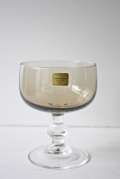 未使用！フランス製/ヴィンテージグラス/クリアブラウン/SOLD OUT