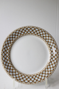 北欧ヴィンテージ/Royal Copenhagen/プレート/ペールブルー×ブラウンモチーフ/SOLD OUT