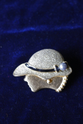 北欧アクセサリー/ヴィンテージブローチ/モダンガール/SOLD OUT
