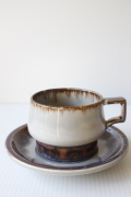 北欧ヴィンテージ/Jens.H.Quistgaard/Mexico/ティーカップ＆ソーサー/No.1/SOLD OUT