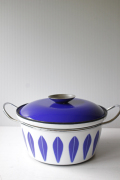 北欧ヴィンテージ/キャサリンホルム/ロータス/キャセロール/ブルー/Φ19.5cm、高さ10cm/SOLD OUT