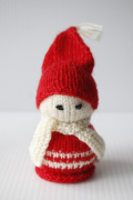【クリスマス】北欧ヴィンテージ/手編み/ニッセの女の子/SOLD OUT