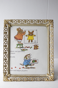 北欧ヴィンテージ/フォトフレーム(ガラスあり）/（21×16cm）/SOLD OUT