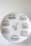 北欧ヴィンテージ/Gustavsberg/絵皿/豪華客船の旅/SOLD OUT