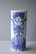 北欧ヴィンテージ/Bjorn Wiinblad/オーバル花瓶/花を持つ女性/SOLD OUT