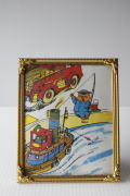 北欧ヴィンテージ/フォトフレーム(ガラスあり）/（12.5×15cm  ）/SOLD OUT