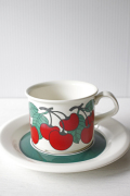 北欧ヴィンテージ/ARABIA/Kirsikka/カップ＆ソーサー/サクランボ/No.2/SOLD OUT