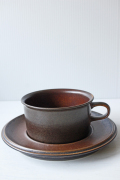 北欧ヴィンテージ/ARABIA/Ulla Procope/Ruska/カップ＆ソーサー/No.4