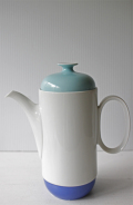 ドイツヴィンテージ/ローゼンタール/ティーポット/スカイブルー×ペールブルー/SOLDOUT