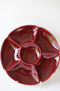 北欧ヴィンテージ/Royal Copenhagen/ Confetti/マルチトレイ/紅色/SOLD OUT